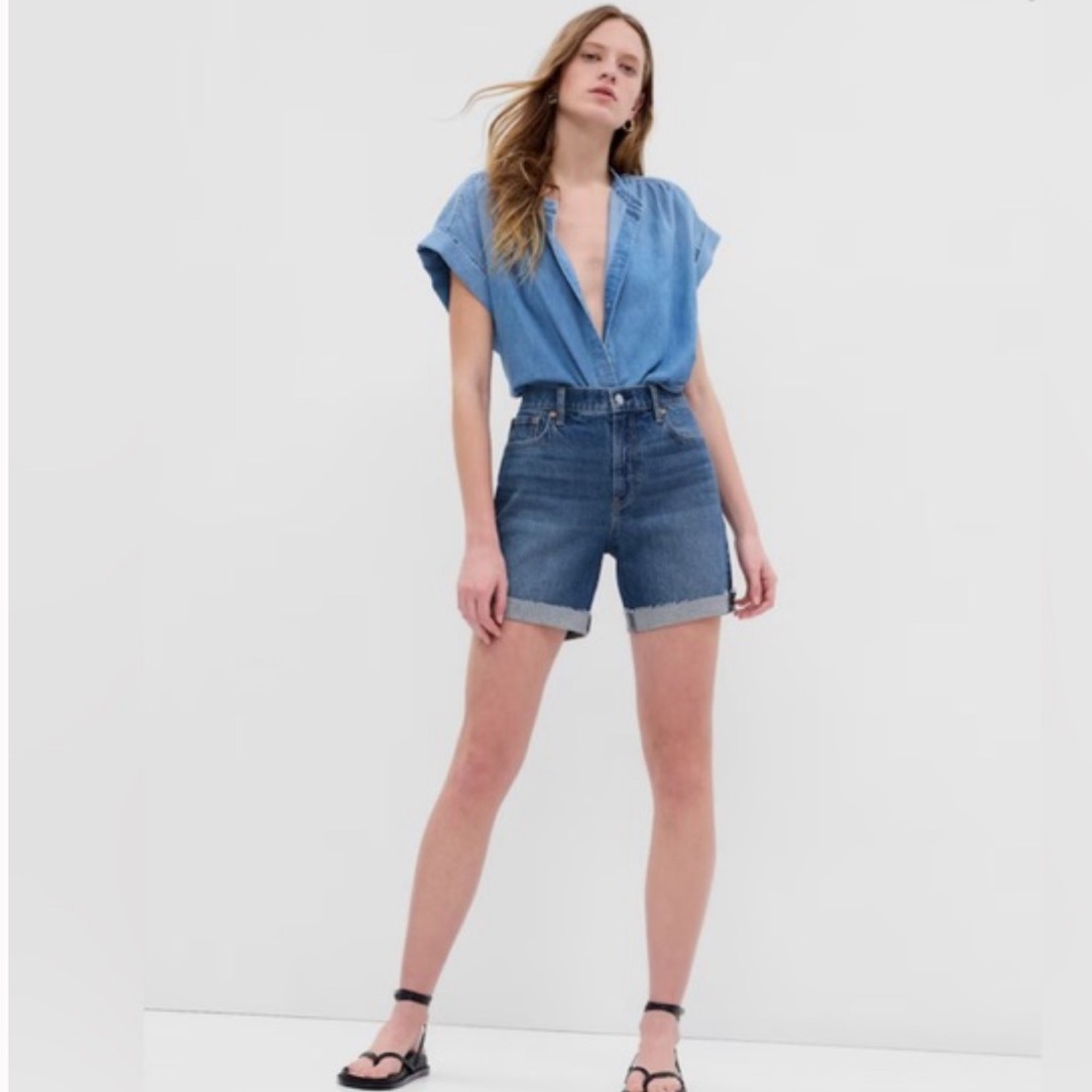 Gap cheeky midi short high rise 26/2regular